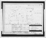 Manufacturer's drawing for Boeing Aircraft Corporation B-17 Flying Fortress. Drawing number 41-8513