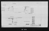 Manufacturer's drawing for North American Aviation B-25 Mitchell Bomber. Drawing number 98-33401