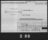 Manufacturer's drawing for North American Aviation P-51 Mustang. Drawing number 104-58887