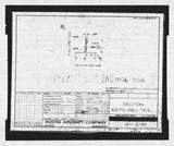 Manufacturer's drawing for Boeing Aircraft Corporation B-17 Flying Fortress. Drawing number 41-2198