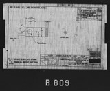 Manufacturer's drawing for North American Aviation B-25 Mitchell Bomber. Drawing number 108-61189