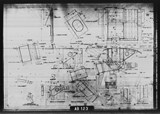Manufacturer's drawing for North American Aviation B-25 Mitchell Bomber. Drawing number 98-42260