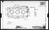 Manufacturer's drawing for North American Aviation B-25 Mitchell Bomber. Drawing number 98-62561