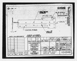 Manufacturer's drawing for Beechcraft AT-10 Wichita - Private. Drawing number 104946