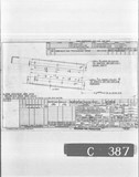 Manufacturer's drawing for Bell Aircraft P-39 Airacobra. Drawing number 33-139-060