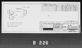 Manufacturer's drawing for Boeing Aircraft Corporation B-17 Flying Fortress. Drawing number 1-20011