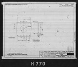 Manufacturer's drawing for North American Aviation B-25 Mitchell Bomber. Drawing number 108-43357