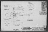 Manufacturer's drawing for North American Aviation B-25 Mitchell Bomber. Drawing number 108-61051