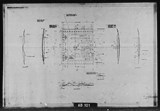 Manufacturer's drawing for North American Aviation B-25 Mitchell Bomber. Drawing number 98-320327