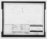 Manufacturer's drawing for Boeing Aircraft Corporation B-17 Flying Fortress. Drawing number 41-8076