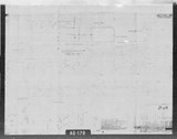 Manufacturer's drawing for North American Aviation B-25 Mitchell Bomber. Drawing number 108-53334