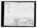 Manufacturer's drawing for Beechcraft AT-10 Wichita - Private. Drawing number 107586