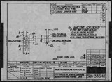 Manufacturer's drawing for North American Aviation B-25 Mitchell Bomber. Drawing number 62A-33641