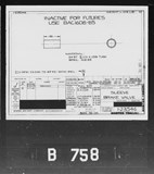 Manufacturer's drawing for Boeing Aircraft Corporation B-17 Flying Fortress. Drawing number 1-23546