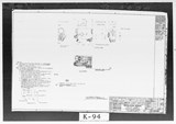 Manufacturer's drawing for Chance Vought F4U Corsair. Drawing number 34232