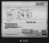 Manufacturer's drawing for North American Aviation B-25 Mitchell Bomber. Drawing number 98-53954