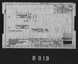 Manufacturer's drawing for North American Aviation B-25 Mitchell Bomber. Drawing number 108-61461