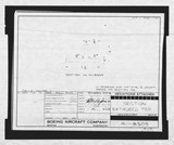 Manufacturer's drawing for Boeing Aircraft Corporation B-17 Flying Fortress. Drawing number 41-8309