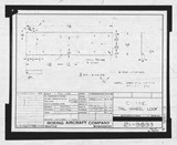 Manufacturer's drawing for Boeing Aircraft Corporation B-17 Flying Fortress. Drawing number 21-9893