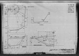 Manufacturer's drawing for North American Aviation B-25 Mitchell Bomber. Drawing number 98-62423