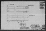 Manufacturer's drawing for North American Aviation B-25 Mitchell Bomber. Drawing number 98-71213