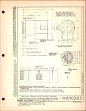 Manufacturer's drawing for Generic Parts - Aviation Standards. Drawing number and10303