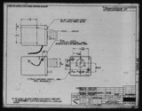 Manufacturer's drawing for North American Aviation B-25 Mitchell Bomber. Drawing number 98-54093
