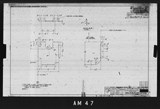 Manufacturer's drawing for North American Aviation B-25 Mitchell Bomber. Drawing number 98-61163