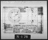 Manufacturer's drawing for Chance Vought F4U Corsair. Drawing number 33309