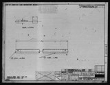 Manufacturer's drawing for North American Aviation B-25 Mitchell Bomber. Drawing number 98-531572