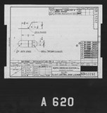 Manufacturer's drawing for North American Aviation B-25 Mitchell Bomber. Drawing number 62A-53282