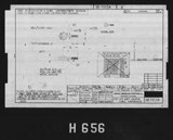 Manufacturer's drawing for North American Aviation B-25 Mitchell Bomber. Drawing number 98-73554