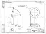 Manufacturer's drawing for Vickers Spitfire. Drawing number 33162