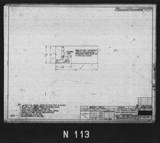 Manufacturer's drawing for North American Aviation B-25 Mitchell Bomber. Drawing number 98-735181