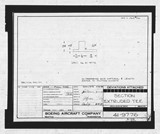 Manufacturer's drawing for Boeing Aircraft Corporation B-17 Flying Fortress. Drawing number 41-9776