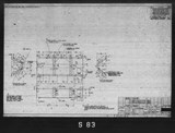 Manufacturer's drawing for North American Aviation B-25 Mitchell Bomber. Drawing number 98-52142