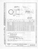 Manufacturer's drawing for Generic Parts - Aviation General Manuals. Drawing number AN819