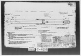 Manufacturer's drawing for Chance Vought F4U Corsair. Drawing number 10205