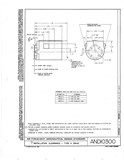 Manufacturer's drawing for Generic Parts - Aviation General Manuals. Drawing number AND10300