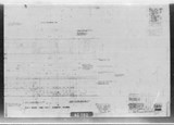 Manufacturer's drawing for North American Aviation B-25 Mitchell Bomber. Drawing number 108-61206