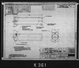 Manufacturer's drawing for North American Aviation B-25 Mitchell Bomber. Drawing number 62b-52287