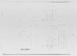 Manufacturer's drawing for Chance Vought F4U Corsair. Drawing number 40650