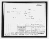 Manufacturer's drawing for Beechcraft AT-10 Wichita - Private. Drawing number 105821