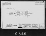 Manufacturer's drawing for Lockheed Corporation P-38 Lightning. Drawing number 200712