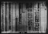 Manufacturer's drawing for North American Aviation B-25 Mitchell Bomber. Drawing number 98-54002
