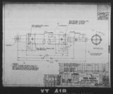 Manufacturer's drawing for Chance Vought F4U Corsair. Drawing number 10474