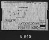 Manufacturer's drawing for North American Aviation B-25 Mitchell Bomber. Drawing number 108-631105