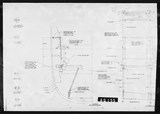 Manufacturer's drawing for North American Aviation B-25 Mitchell Bomber. Drawing number 98-53066