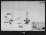 Manufacturer's drawing for North American Aviation B-25 Mitchell Bomber. Drawing number 98-522155