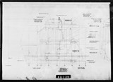 Manufacturer's drawing for North American Aviation B-25 Mitchell Bomber. Drawing number 98-48760